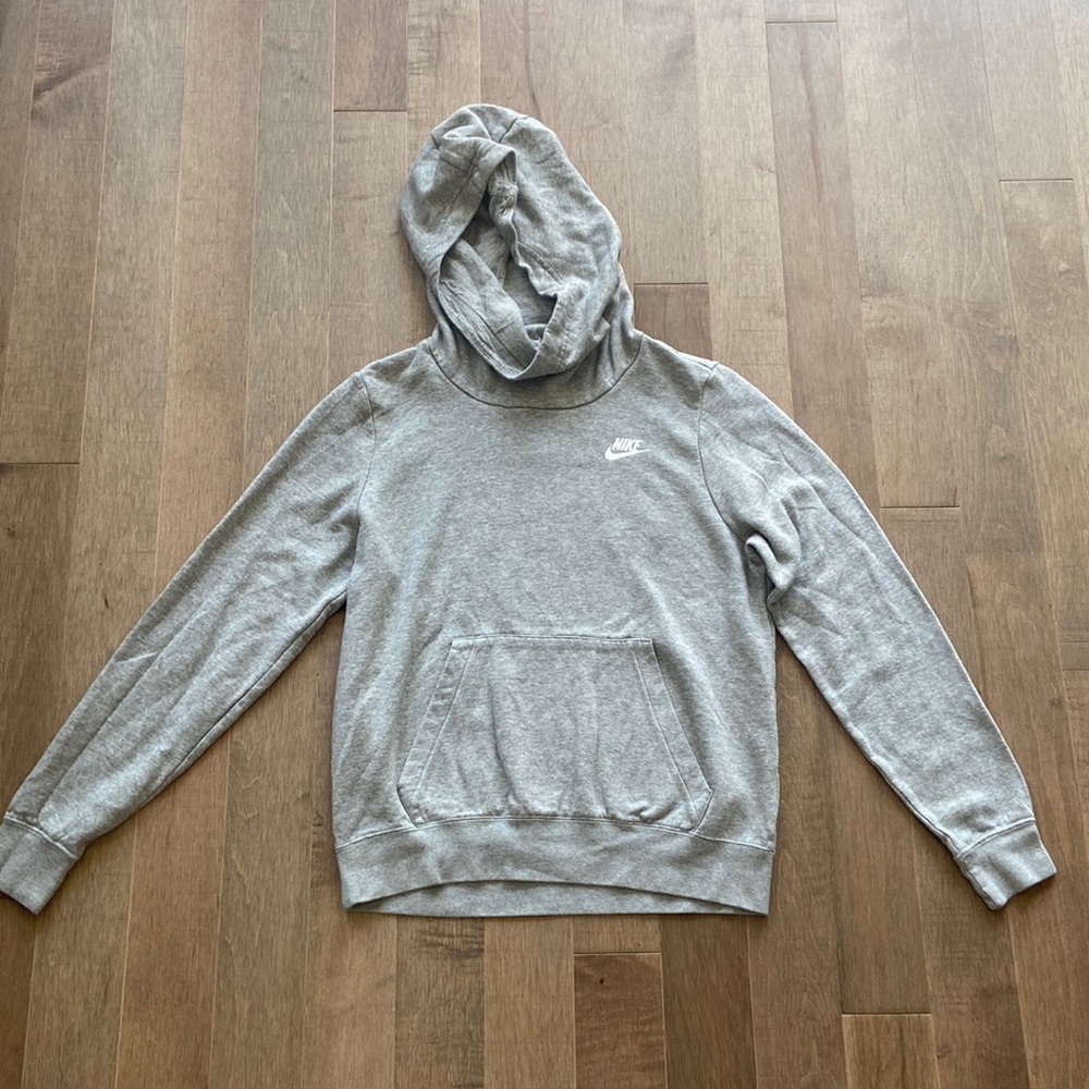 Grey Nike hoodie. Womens S.